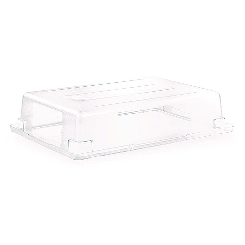 Carlisle StorPlus Polycarbonate Food Storage Container, 8.5 gal, 18 x 26 x 6, Clear, Plastic (1062107)