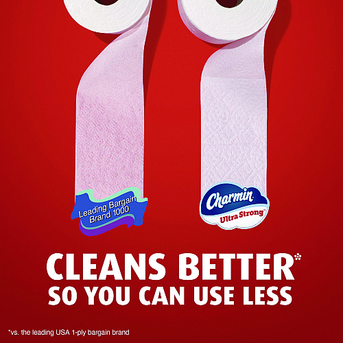 Charmin Ultra Strong Bathroom Tissue, Septic Safe, 2-Ply, White, 242 Sheets/Roll, 4 Rolls/Pack (08816PK)