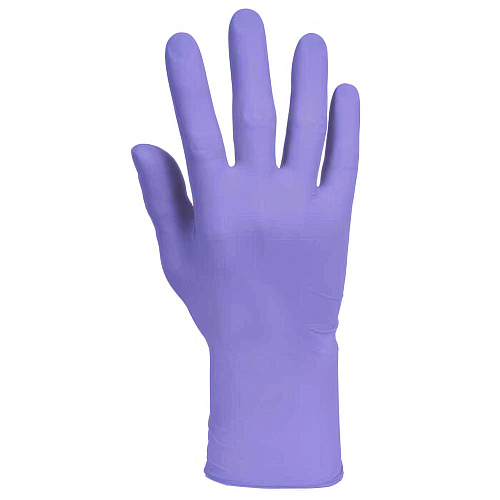 Kimtech PURPLE NITRILE Exam Gloves, Powder-Free, Medium, 2.8 mil Thick, Lavender, 250/Box (52818)