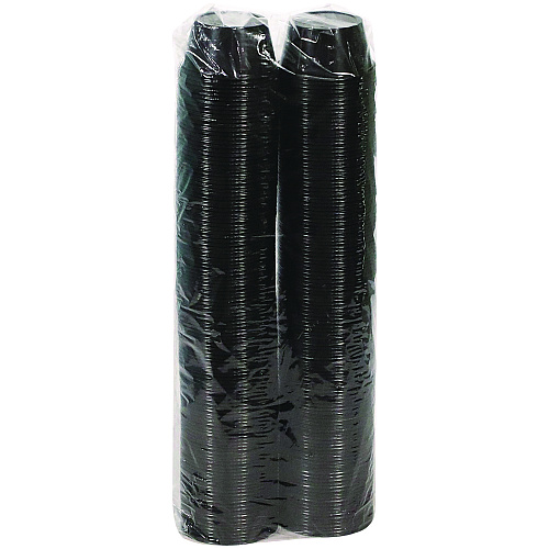 Pactiv Plastic Portion Cup, 3.25 oz, Black, 3,000/Carton (YSPP300EA)
