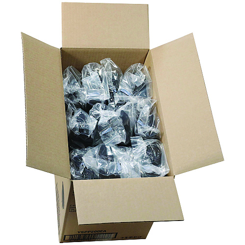 Pactiv Plastic Portion Cup, 2 oz., Black, 2,400/Carton (YSPP200EA)