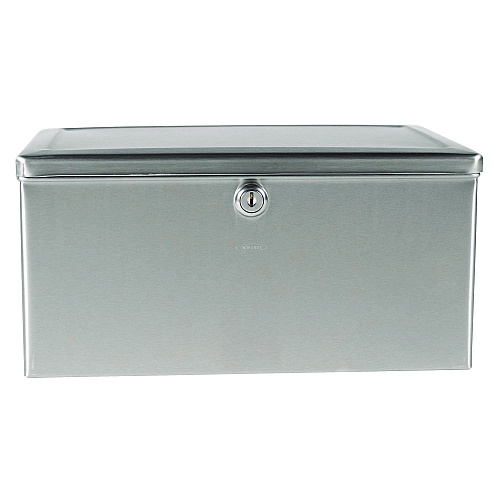 Bobrick Surface-Mounted Paper Towel Dispenser, 12.13 x 6.13 x 7.25, Satin Finish Stainless Steel (263)
