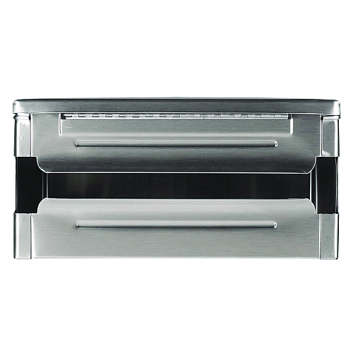 Bobrick Surface-Mounted Paper Towel Dispenser, 12.13 x 6.13 x 7.25, Satin Finish Stainless Steel (263)