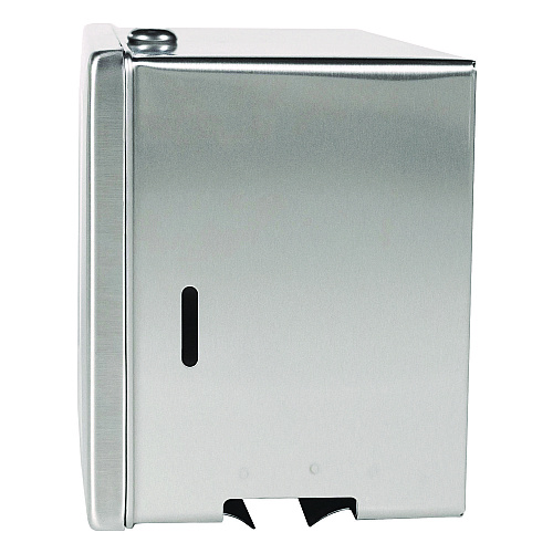 Bobrick Surface-Mounted Paper Towel Dispenser, 12.13 x 6.13 x 7.25, Satin Finish Stainless Steel (263)