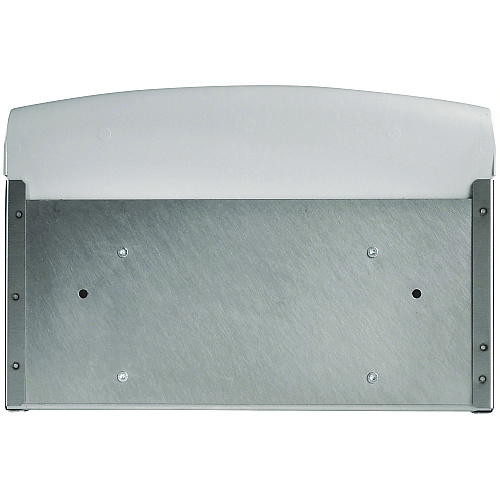 Bobrick ConturaSeries Surface-Mounted Napkin/Tampon Vendor, Stainless Steel, 12 x 8 x 26, Silver (B2706)