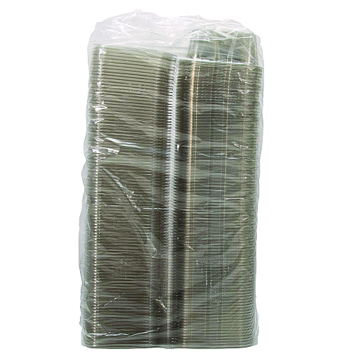 Dart ClearPac SafeSeal rPET Tamper-Resistant/Evident Containers, Embossed Bottom, 32 oz, 6.37 x 7.15 x 2.58, Clear, 200/Carton (CH32DERF)
