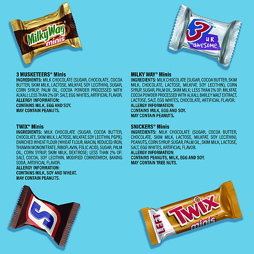Hershey's Chocolate All Time Favorites, Assorted Chocolates, 3 Bags/Carton (60004131)