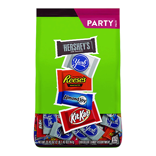 Hershey's Chocolate All Time Favorites, Assorted Chocolates, 3 Bags/Carton (60004131)