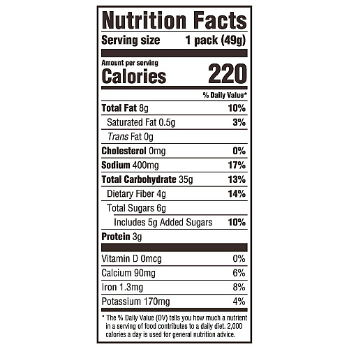 Nabisco Wheat Thins Toasted Veggie Chips, 1.75 oz Bag, 60/Carton (00080)