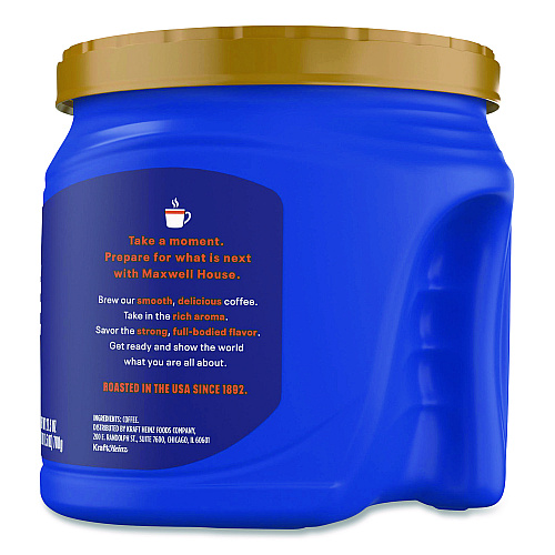 Maxwell House Coffee, Original, 27.5 oz Canister, 6/Carton (09422CT)