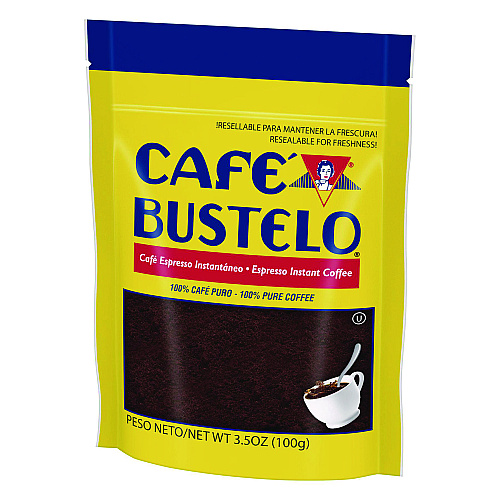Folgers Cafe Bustelo Instant Coffee, Espresso, 3.5 oz Packet (11167)