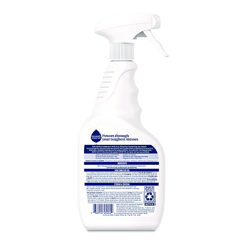 Seventh Generation Disinfecting Hydrogen Peroxide Cleaner, Fragrance-Free, 23 oz Spray Bottle, 12/Carton (69716054)