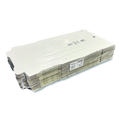 Karat Corrugated Pizza Boxes, 12 x 12 x 1.97, White/Brown, 50/Carton (FPPBF12W)