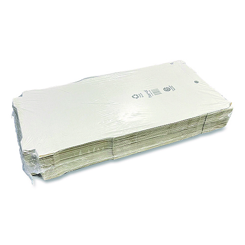 Karat Corrugated Pizza Boxes, 16 x 16 x 1.97, White/Brown, 50/Carton (FPPBF16W)