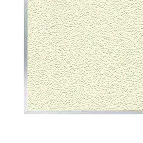 Ghent Vinyl Bulletin Board with Aluminum Frame, 87.91" x 48.5", Ivory Surface, Satin Aluminum Frame (AV47185)