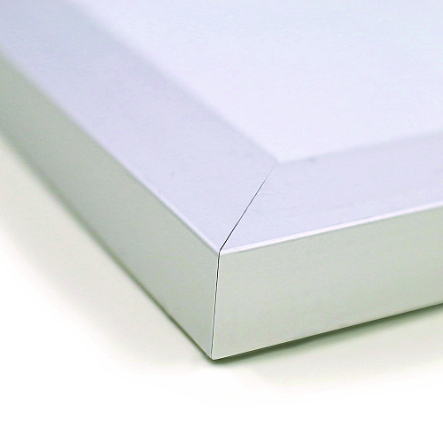 Ghent M1 Porcelain Magnetic Whiteboard with Box Tray, 87.91 x 51.25, White Surface, Satin Aluminum Frame (A2M47)
