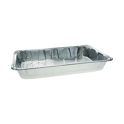 Pactiv Aluminum Steam Table Pan, Heavy Duty Deep Full-Size, 3.37" Deep, 19.6 x 11.6, 40/Carton (Y6050XHCH)