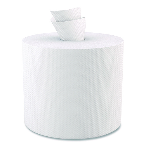 Cascades Select Center-Pull Paper Towels, 2-Ply, 7.3" x 10", White, 600/Roll, 6 Rolls/Carton (H153)