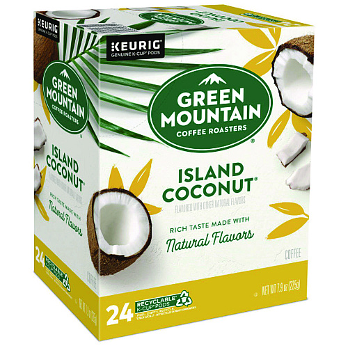 Keurig Island Coconut Coffee K-Cup Pods, 24/Box (6720)