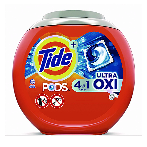 Tide Ultra OXI Laundry Detergent, 85 Pods (03621)