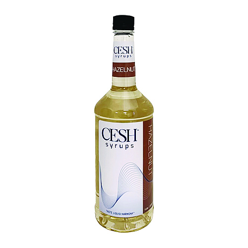CESH Hazelnut Syrup, 33.81 oz Bottle, 2/Carton (GRE79213)