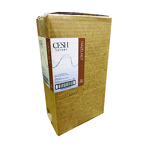 CESH Hazelnut Syrup, 33.81 oz Bottle, 2/Carton (GRE79213)