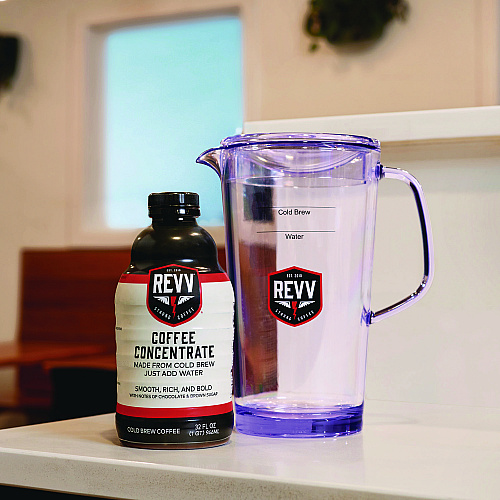 Revv Cold Coffee Pitcher, 64 oz, Purple (5000380495)