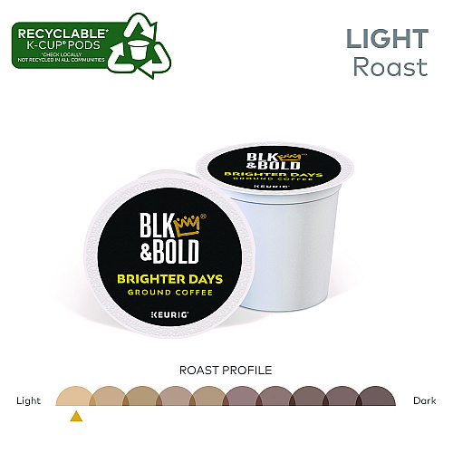 BLK & Bold Brighter Days Coffee K-Cups, 20/Box (5000372406)
