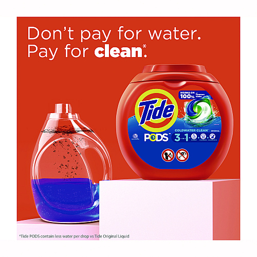 PODS Laundry Detergent, Tide Original, 76 Pods (09165)
