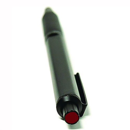 Zebra G-750 Gel Pen, Retractable, Medium 0.7 mm, Black; Blue Ink, Black Barrel, 2/Pack (49802)