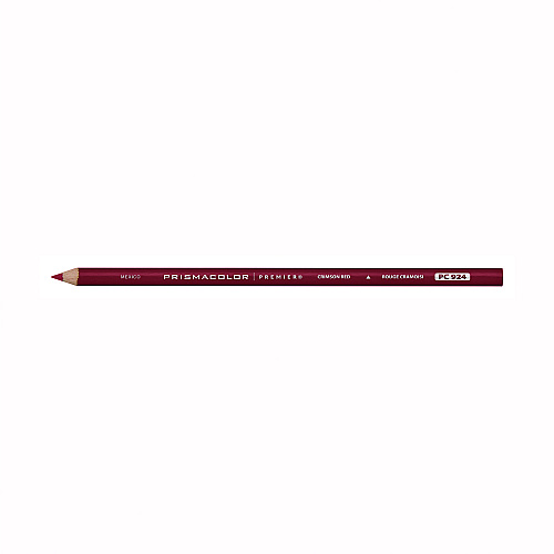 Prismacolor Premier Colored Pencil, Crimson Red Lead, Crimson Red Barrel, 12/Pack (3353)