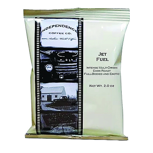 Independence Coffee Co. Jet Fuel Coffee Fraction Pack, 2 oz, 40/Carton (ICF18027)