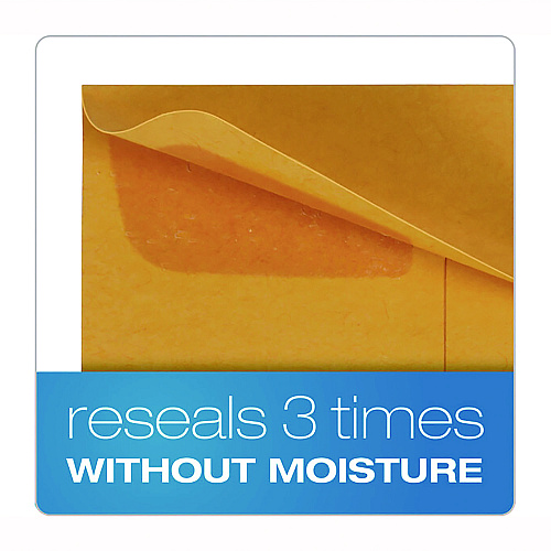 Quality Park Redi-Seal Coin and Small Parts Envelope, #5, Square Flap, Redi-Seal Adhesive Closure, 3.13 x 5.25, Brown Kraft, 500/Box (50764)
