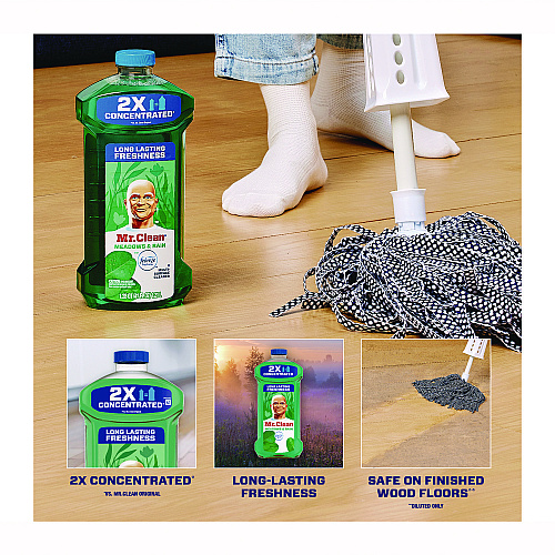 Mr. Clean Multipurpose Cleaning Solution, Gain Original Fresh Scent, 64 oz Bottle (10724)