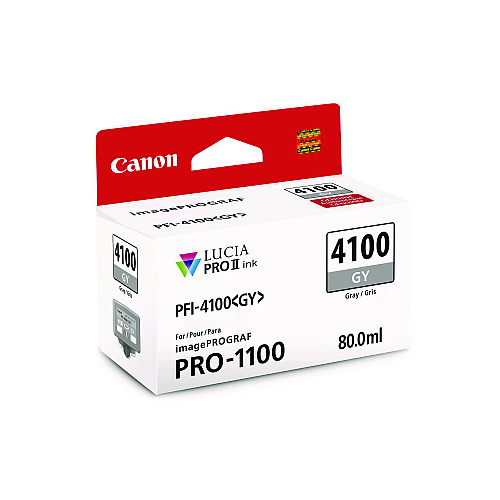 Canon 6783C002AA (PFI-4100) High-Yield Ink, Gray