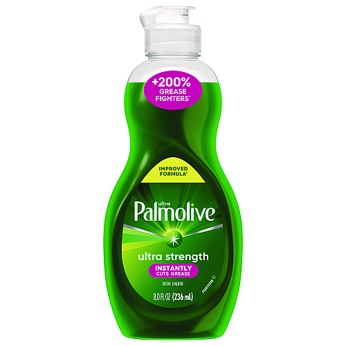 Ultra Palmolive Dishwashing Liquid, Fresh Scent, 8 oz Bottle, 16/Carton (61047169)
