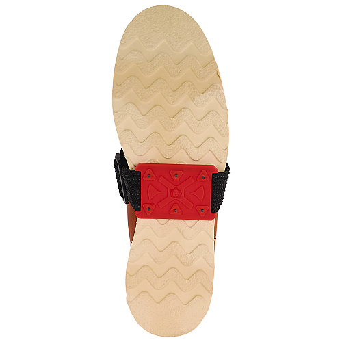 ergodyne TREX 6316 Mid-Sole Ice Cleats. Flat Sole, One Size Fits Most, Orange (16320)