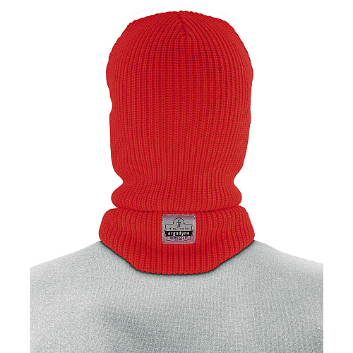 ergodyne N-Ferno 6829 Freezer Balaclava Face Mask, Acrylic, One Size Fits Most, Orange (16968)