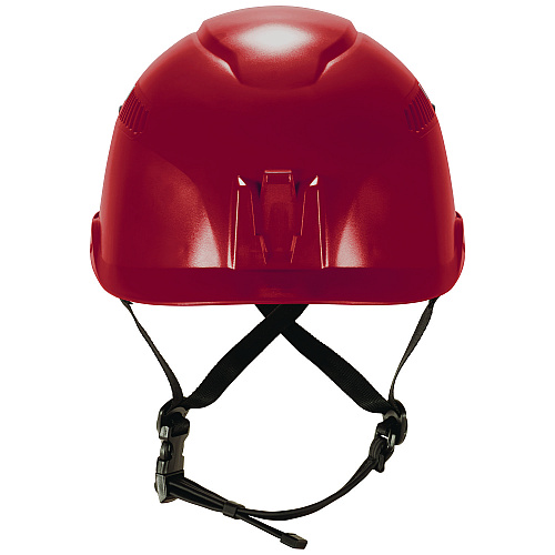 ergodyne Skullerz 8977 Class C Safety Helmet with Adjustable Venting, 6-Point Ratchet Suspension, Red (60268)