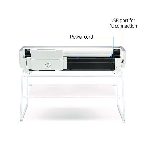HP DesignJet Studio 36" Steel Large-Format Wireless Plotter Printer (5HB14C)