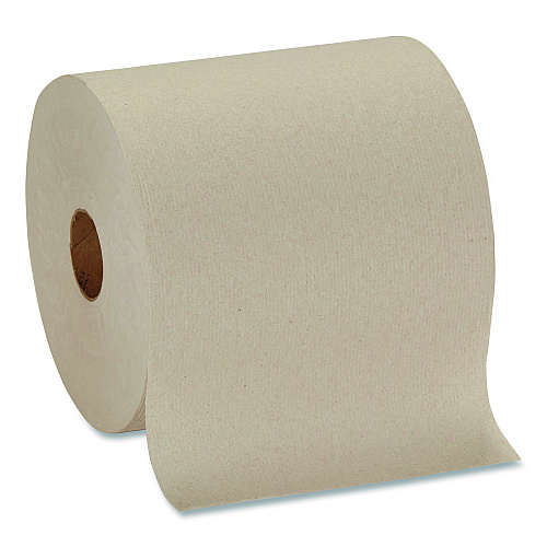 Georgia Pacific Professional Pacific Blue Basic Recycled Paper Towel Roll, 1-Ply, 7.87 " x 1,000 ft, Brown, 6/Carton (26313)