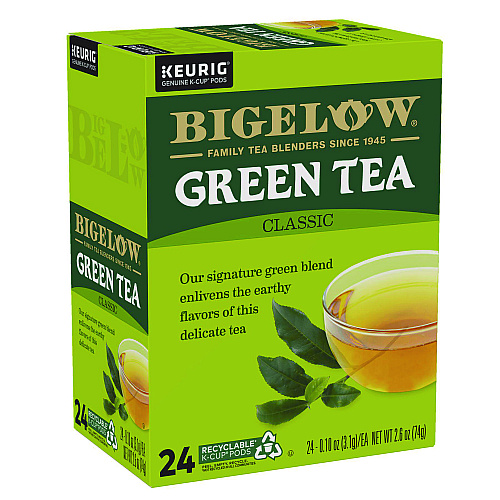 Bigelow Green Tea K-Cup Pack, 24/Box (6085)