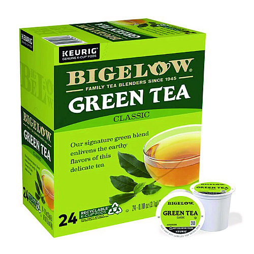 Bigelow Green Tea K-Cup Pack, 24/Box (6085)