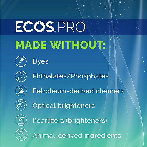ECOS PRO Daily Whiteboard Cleaner, Free and Clear, 32 oz Spray Bottle, 6/Carton (PL98696CT)