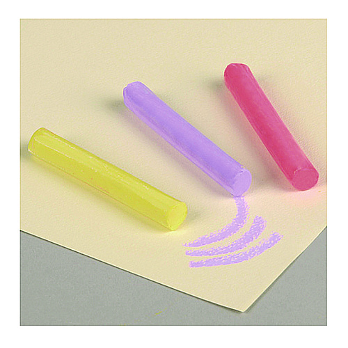 Quartet Alphacolor Colored Chalk, 8 Assorted Colors, 12/Pack (305003)