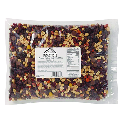 Mountain Manufacturing Peanut Butter Cup Roasted Trail Mix, 80 oz Bag, 4/Carton (CDA79283)
