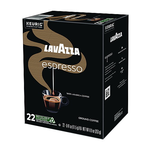 Lavazza Perfetto Espresso Coffee K-Cups, 22/Box (6000)
