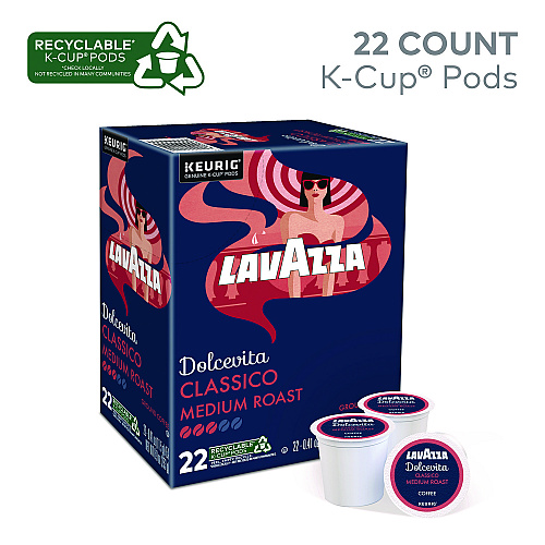 Lavazza Classico Coffee K-Cups, 22/Box (6001)