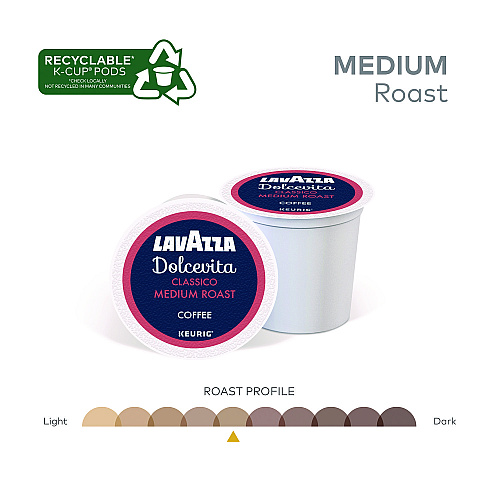 Lavazza Classico Coffee K-Cups, 22/Box (6001)