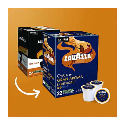 Lavazza Gran Aroma Coffee K-Cups, 22/Box (6002)